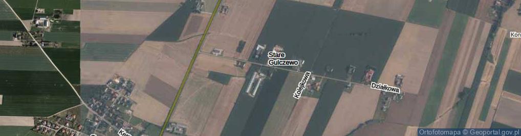 Zdjęcie satelitarne Stare Gulczewo ul.